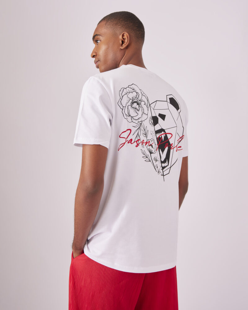 Jason Porshe Geometric Bear T-Shirt - Image 2