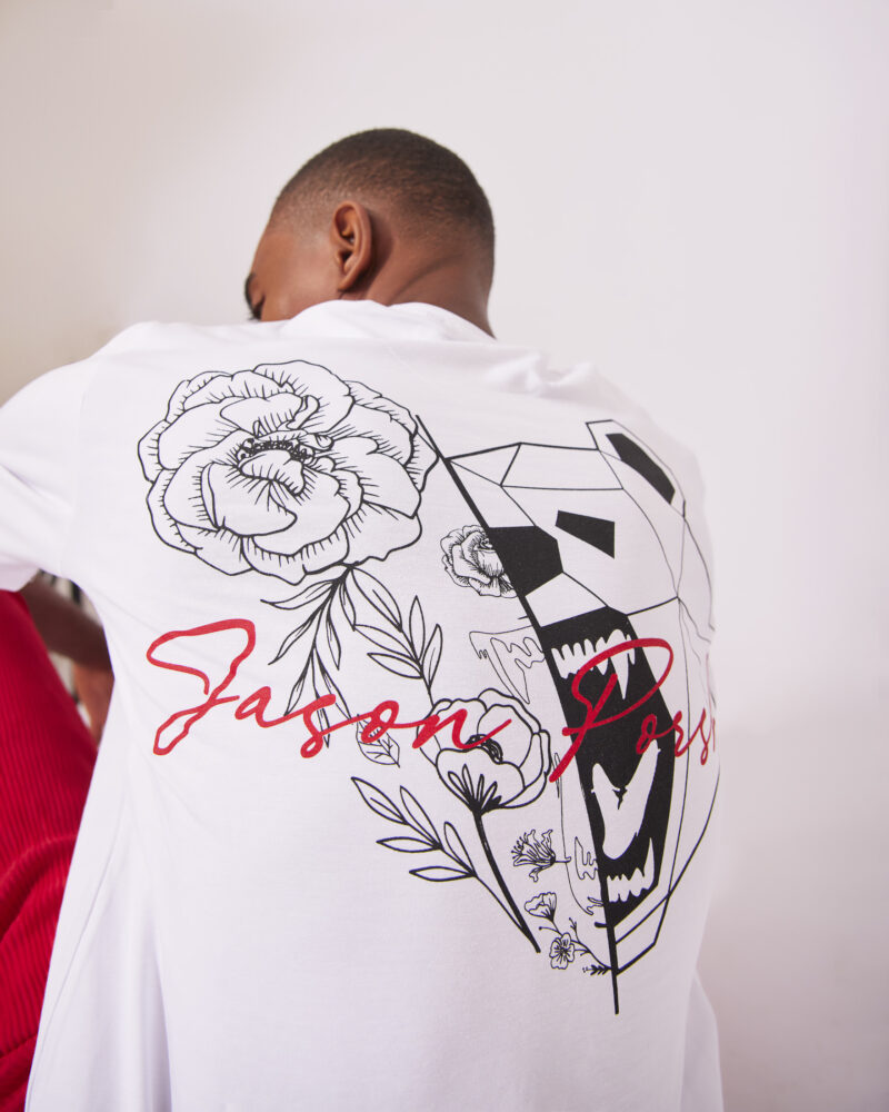 Jason Porshe Geometric Bear T-Shirt - Image 3