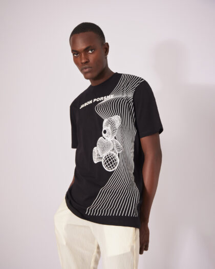Jason Porshe Wavy Teddy T-Shirt