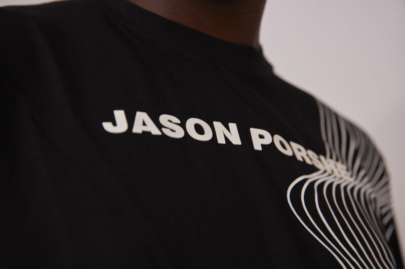Jason Porshe Wavy Teddy T-Shirt - Image 2
