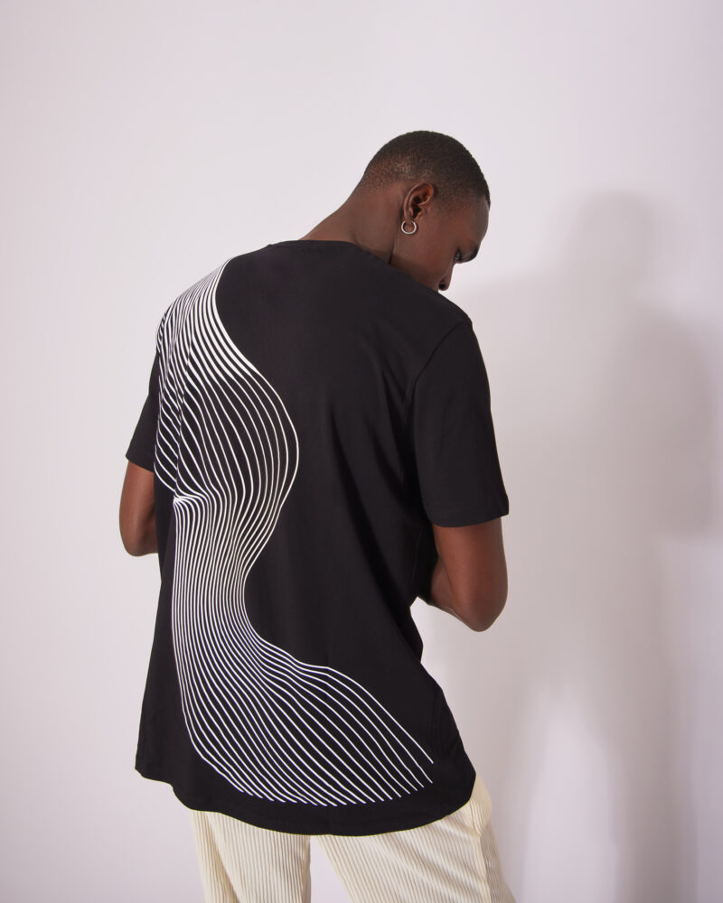 Jason Porshe Wavy Teddy T-Shirt - Image 3