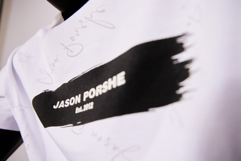 Jason Porshe Signature Print T-Shirt - Image 3