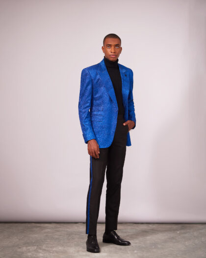 Gleamy Peak Lapel Tuxedo