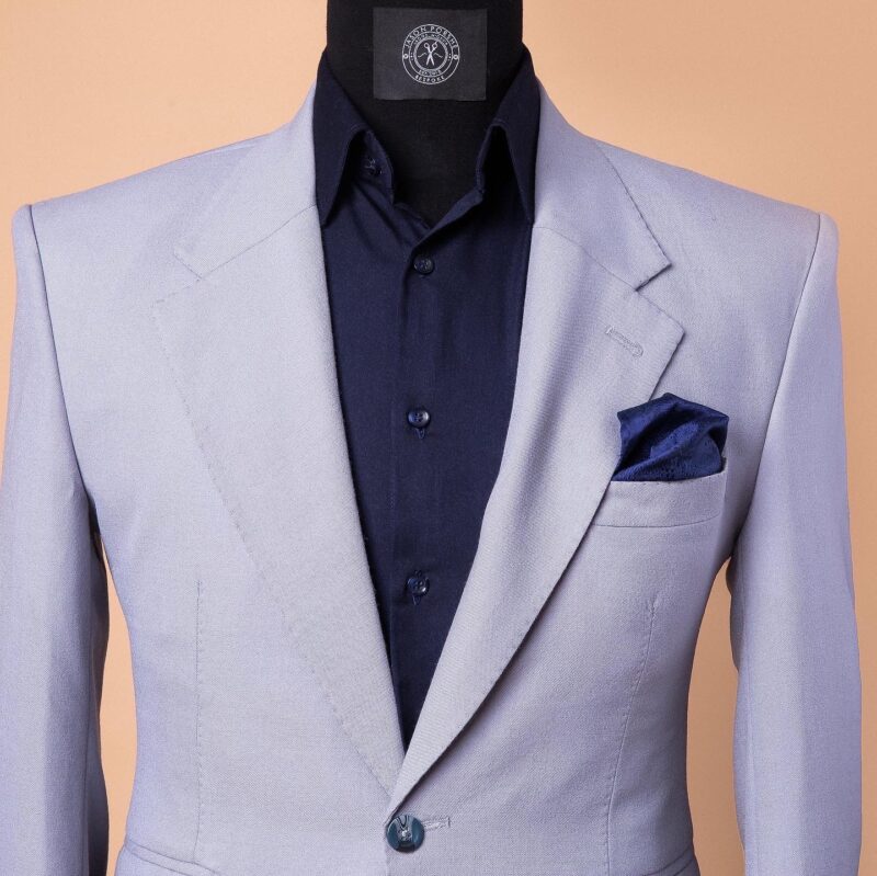 Lilac Notch Lapel Jason Porshe Suit - Image 2