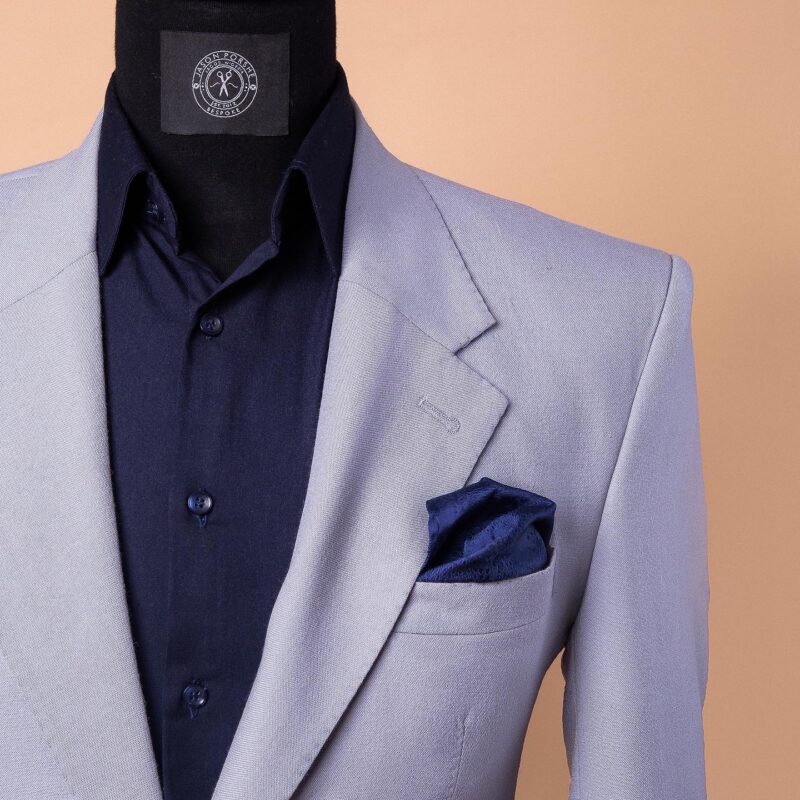 Lilac Notch Lapel Jason Porshe Suit - Image 3