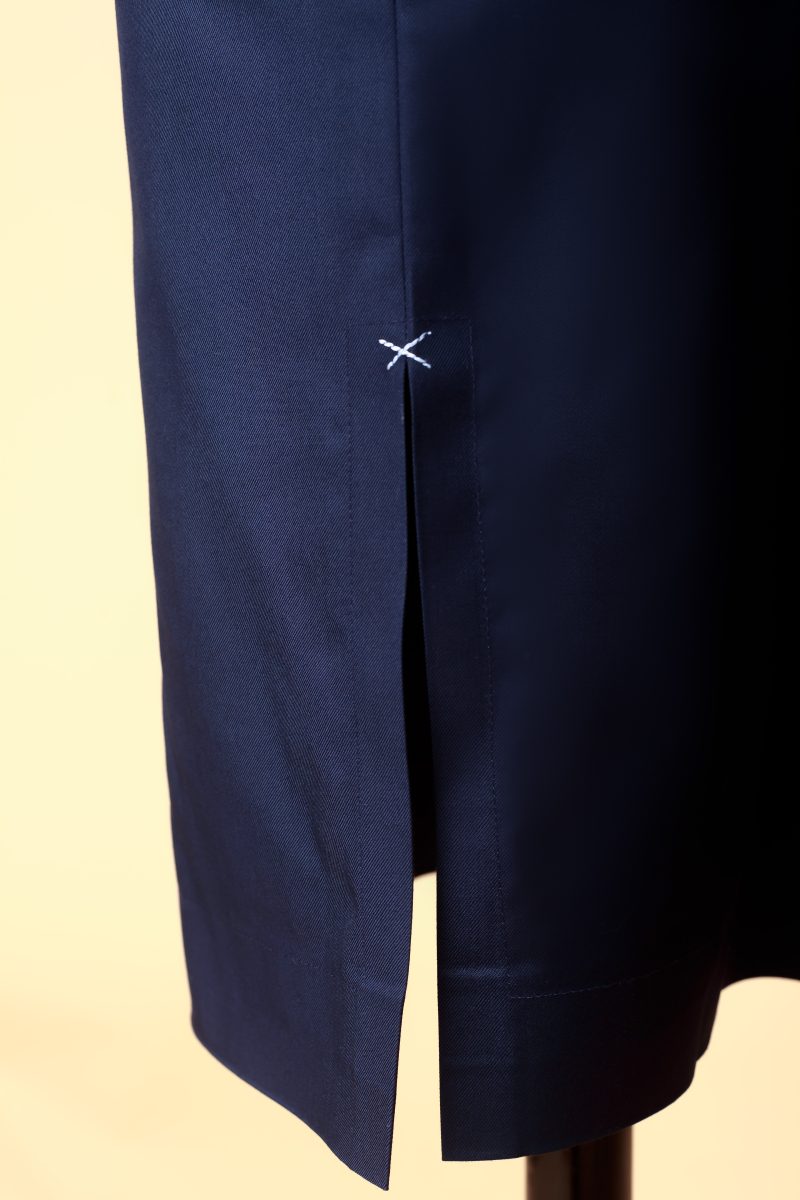 ‘LAG’ - Navy Blue Classic Kaftan - Image 3