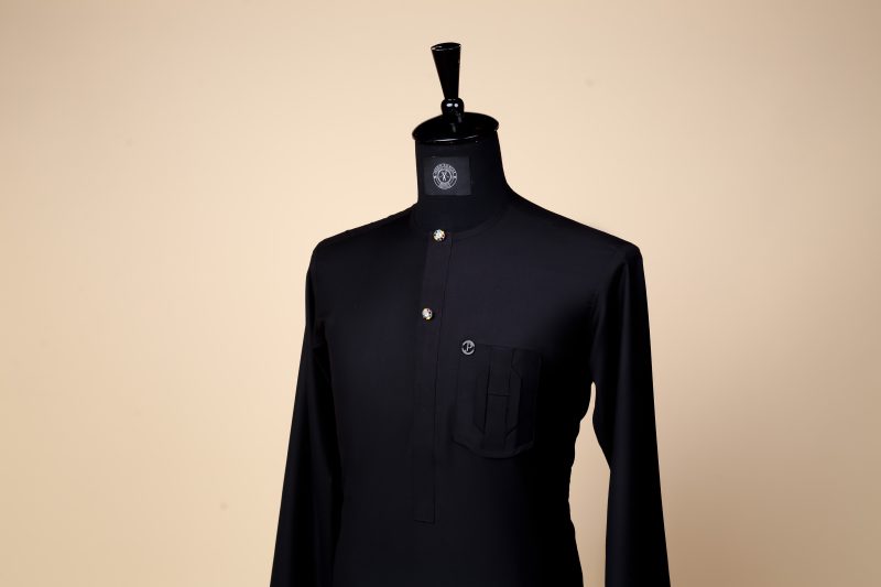 'LAG' - Premium Black Kaftan II - Image 3