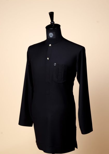 'LAG' - Premium Black Kaftan II