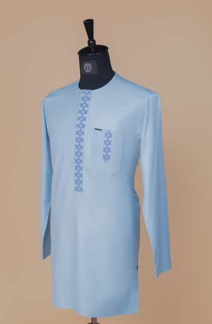 'LAG' - Classic Sky Blue Kaftan